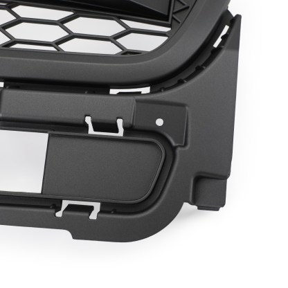 For 2016-2017 Ford Explorer Grill Raptor Style Front Grille With LED Lights Matte Black
