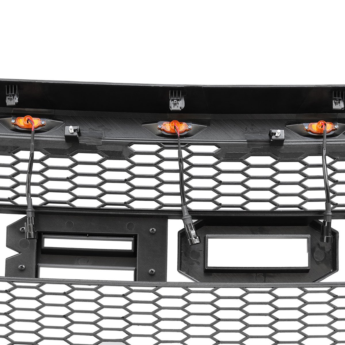 Raptor Style Front Grill Matte Black Grille for 2009-2014 F150 F-150
