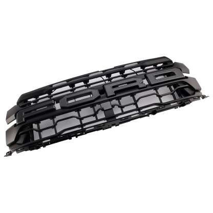 Front Grille For 2024-2025 Ford F150 Raptor Grill Mesh With Letter & LED Light