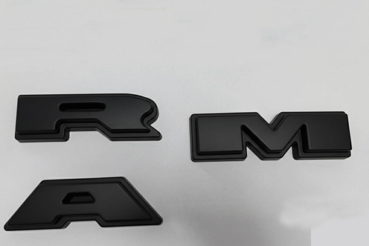 Matte Balck Front Grill For 2013-2018 Dodge Ram 2500 3500 Grille LTD Style Mesh with Letter 