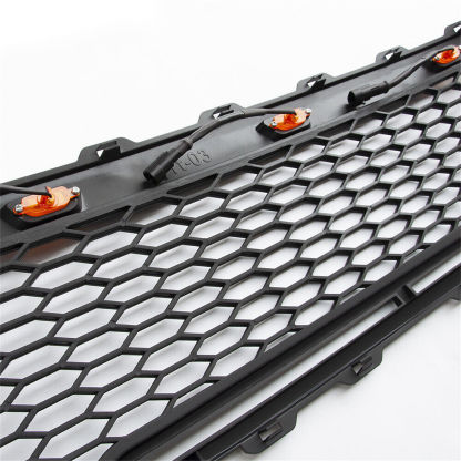 Raptor Style Grill For 1999-2003 Ford F150 Front Grille Mesh With Letter Matte Black