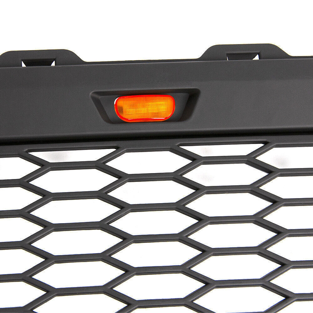 Raptor Style Grill For 1999-2003 Ford F150 Front Grille Mesh With Letter Matte Black
