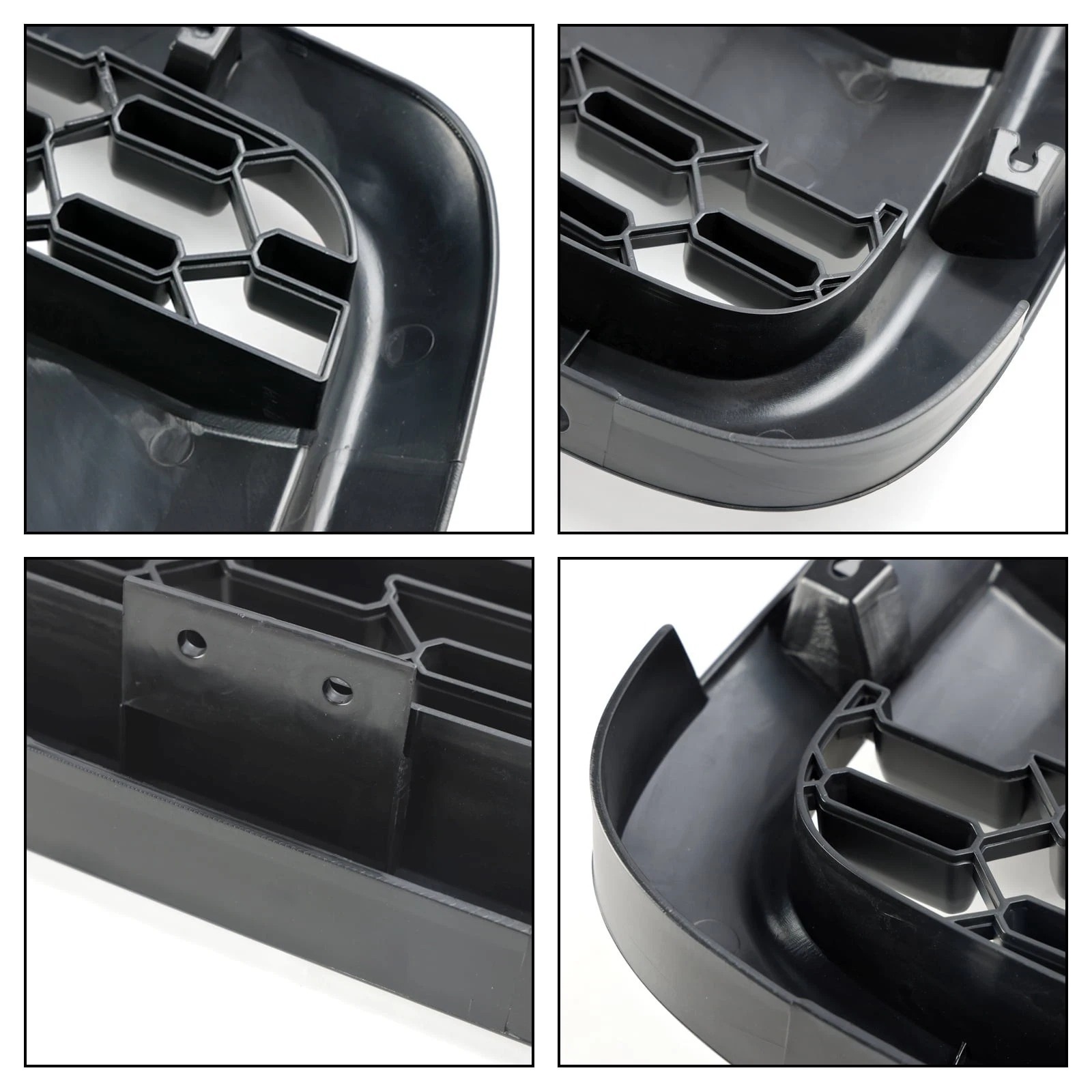 For 2001-2004 Toyota Sequoia Grill Front Grille With LED Lights & Letters Matte Black