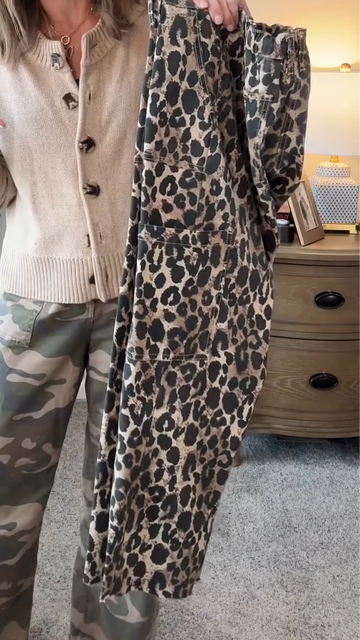 Women Casual Camouflage Pants