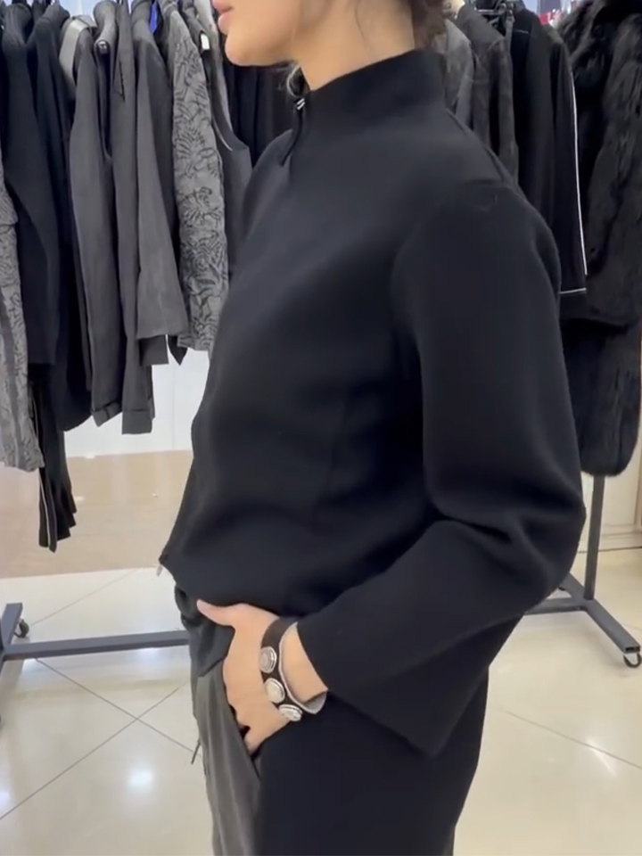 Womens Round Neck Irregular Casual Long Top