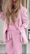 pink jacket