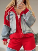 red jacket