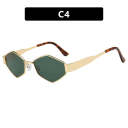 gold frame-dark green