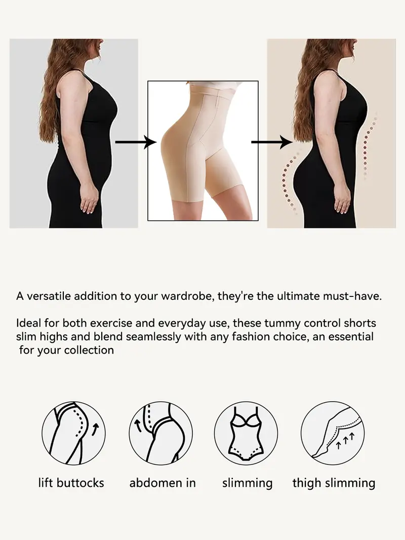 Product Introduction of VVL Body Shaping Underwear High Waisted Hip Pad Shapewear for Women Shorts Tummy Control Hip Enhancer Shapewear Minimalist Basic Comfort faja Fit Womenswear 23