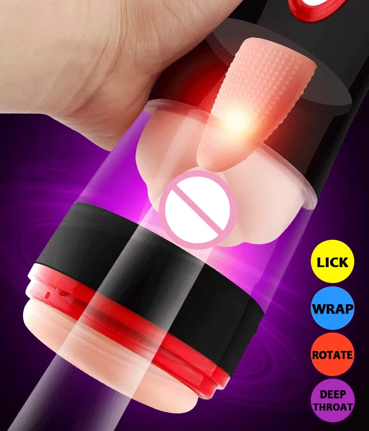 🎁🎁Best Product of 2023💋Rotating Tongue Water SPA Automatic  Masturbator💋