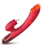 👑2024 latest research and development-😍10 kinds of super strong vibrations 2 in 1-💞Rabbit vibrator