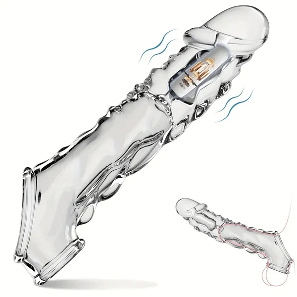 💖Reusable penis extension vibrator😍God of war seven times a night