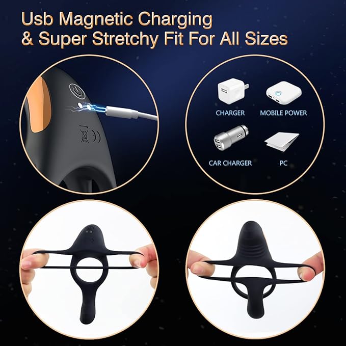 💥Special launch of supreme series in 2024-👑3-in-1 real men penis ring