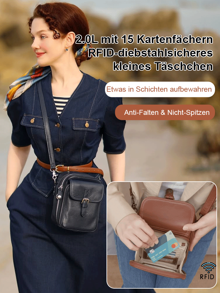 【⭐RFID-Diebstahlschutztasche⭐】Beide Speicher Artefakte ist Ihr Leben Aussage, Umweltschutz, effizient, exquisite, deutsche Frauen verdienen besser!