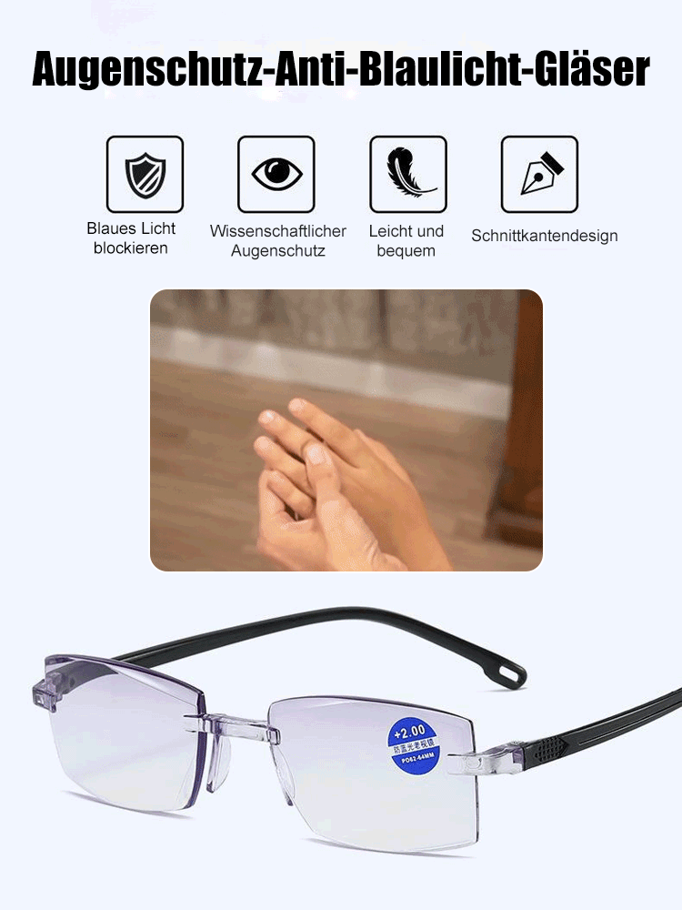 【20-fache Verstärkung】Zoom-Blaulichtschutz-Lesebrille