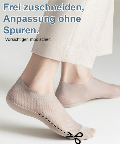 【Antibakteriell und geruchshemmend 】Coolmax Invisible Boat Socks🏅 Angebot offen, niedrigster Preis 20 Paar für nur 10 Euro!