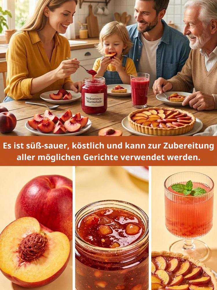 【Geisenheimer Elite-Züchtung】Riesen-Nektarinenbaum | Ernte noch in diesem Juli | Winterhart bis -35°C ✨Gratis Versand DE ✨