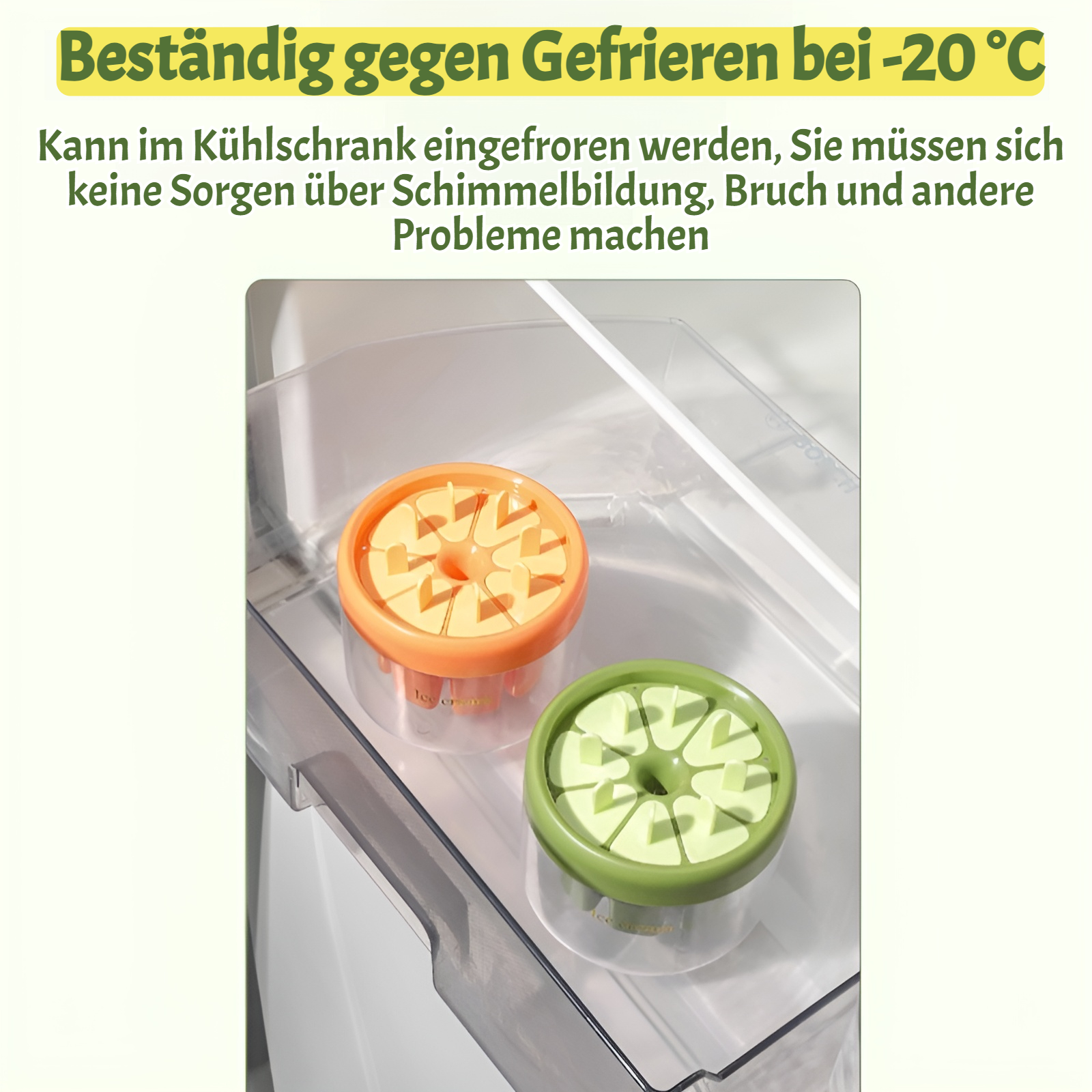 Eis am Stiel selber machen – praktische Eisform