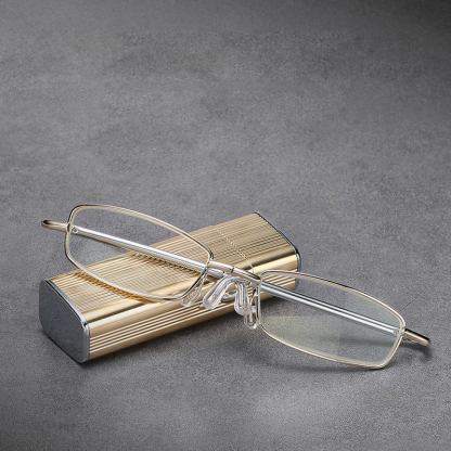 Einziehbare faltbare Anti-Strahlungs-Lesebrille
