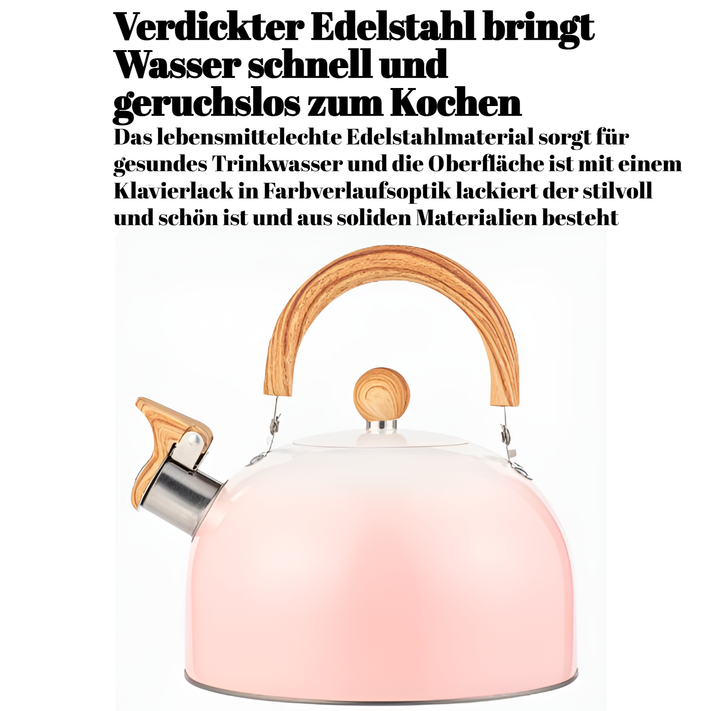 3 Liter Sakura Pfeifenkessel mit modernem Design