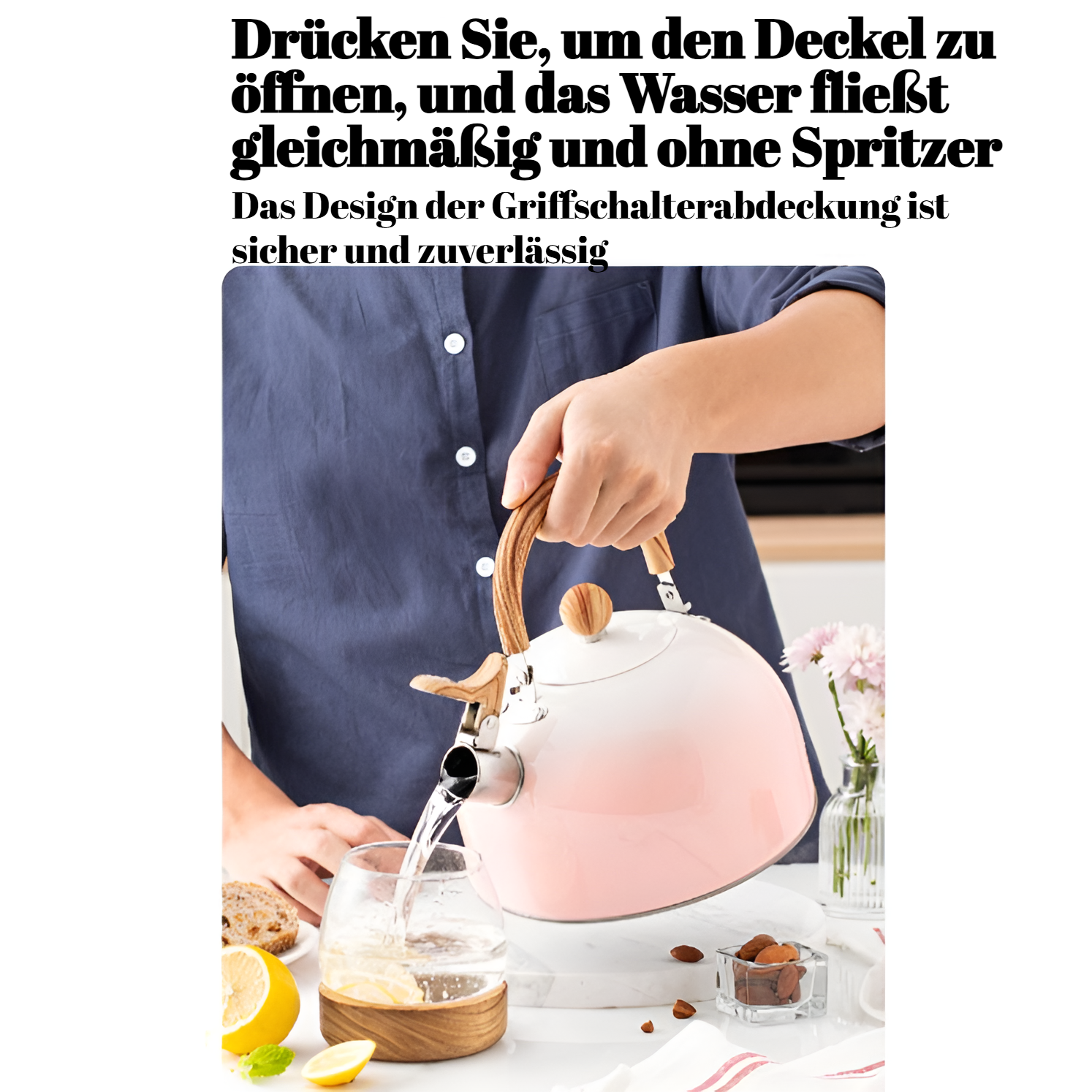 Sakura Pfeifenkessel mit großer Kapazität