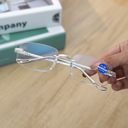 Hochauflösende, randlose Triple Defence Presbyopie-Brille