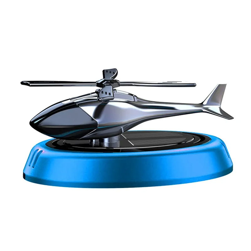 Solarbetriebener Rotationshubschrauber Solar-Aromatherapie-Auto-Lufter
