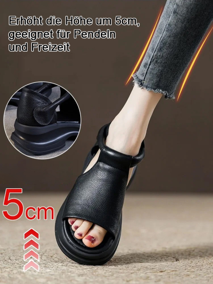 🌟Handmade in Kreuzberg, Berlin [Handgefertigte dicke Ledersandalen] 50% OFF!🌟