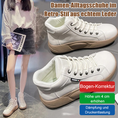 【Modische Stiefeletten für Damen】Echtes Ledermaterial, weich und stoßfest, Wandern ist nicht müde.Sparen Sie 50 € mit dem heutigen Angebot mit 80% Rabatt! 💥