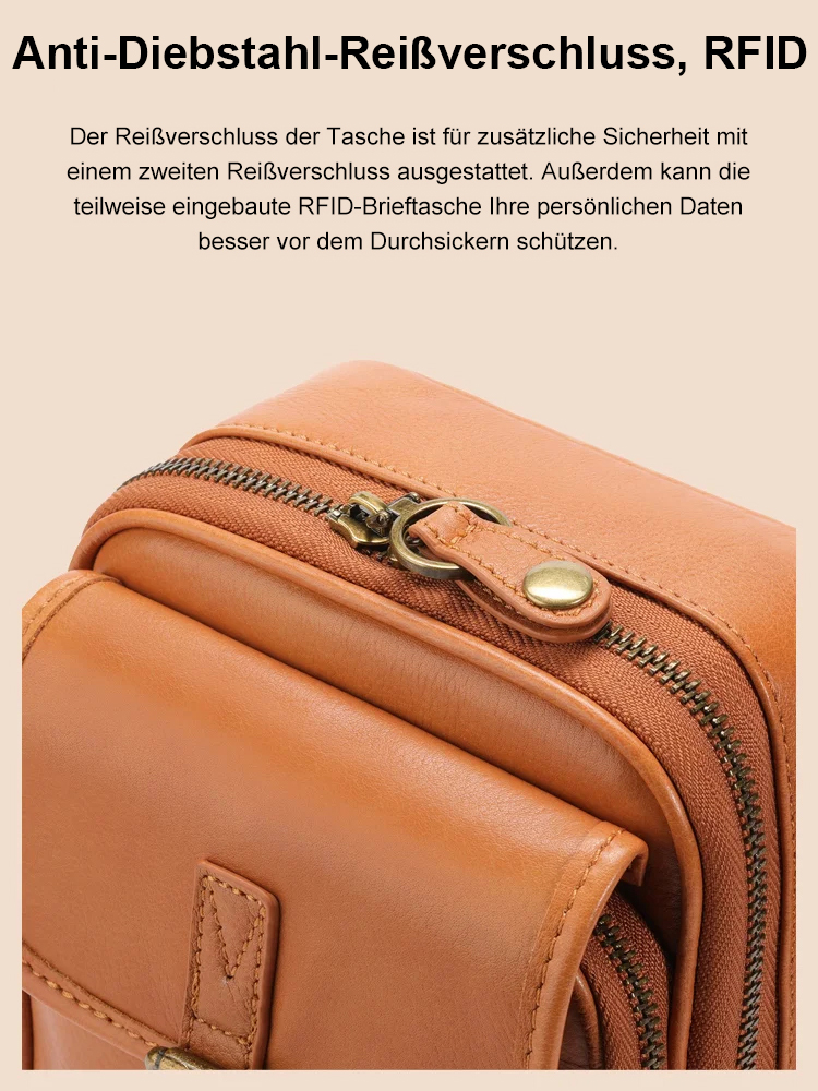 【⭐RFID-Diebstahlschutztasche⭐】Beide Speicher Artefakte ist Ihr Leben Aussage, Umweltschutz, effizient, exquisite, deutsche Frauen verdienen besser!