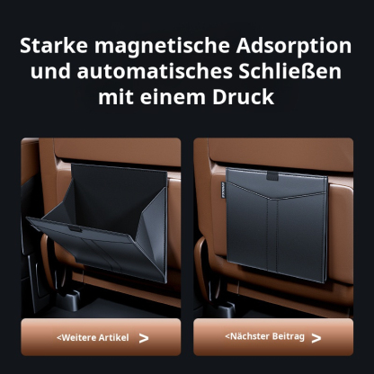 Auto-Müllsack, Auto-Mülleimer, hinten hängend, multifunktionale, kreative High-End-Aufbewahrungs-Rei