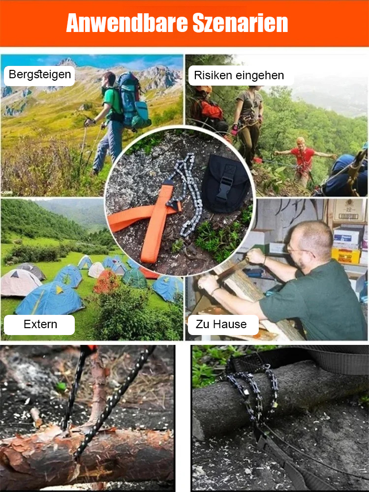 Tragbare Taschenreißverschlusssäge