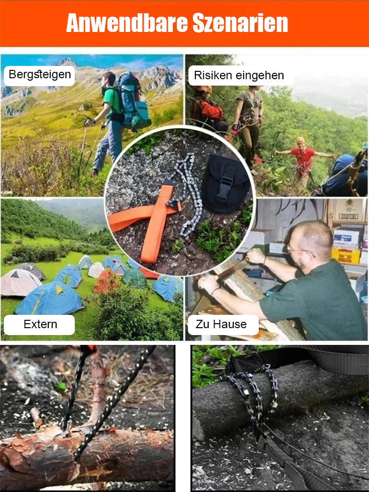 Tragbare Taschenreißverschlusssäge
