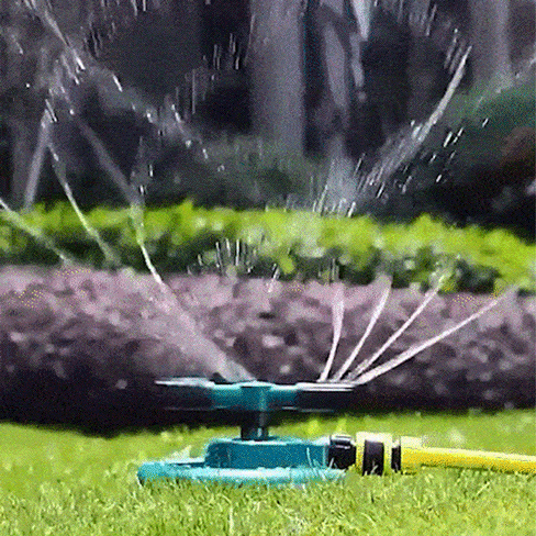 360° automatischer rotierender Dreizack-Sprinkler