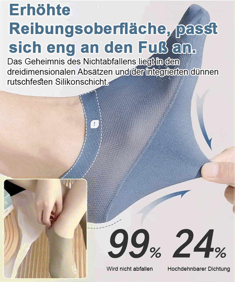 【Antibakteriell und geruchshemmend 】Coolmax Invisible Boat Socks🏅 Angebot offen, niedrigster Preis 20 Paar für nur 10 Euro!