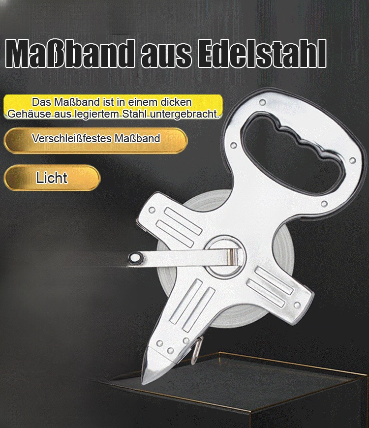 Lineal aus rostfreiem Stahl