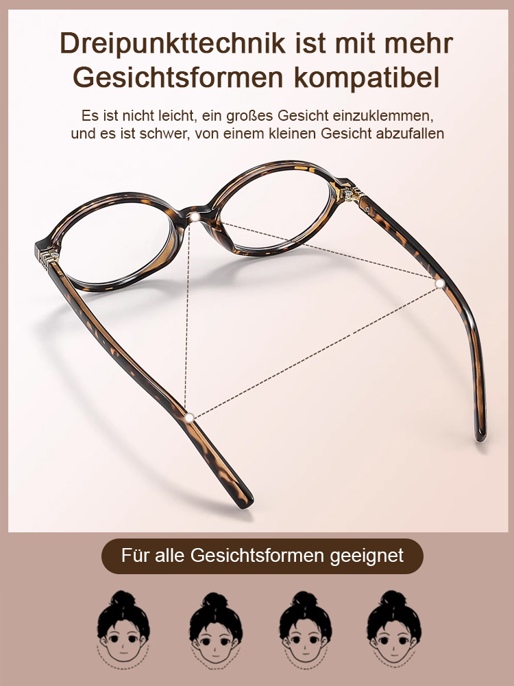 Oval Kleine Rahmen Retro Leopard Print Vegan Presbyterianische Sonnenbrille