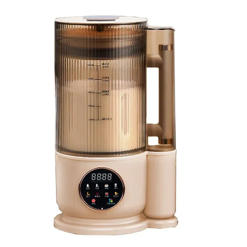 1500 ml elektrischer Entsafter, Eiszerkleinerer, Lebensmittelmixer für die Küche, Sojamilch- und Saftmaschine mit High-Tech-Glaswandbrechmaschine