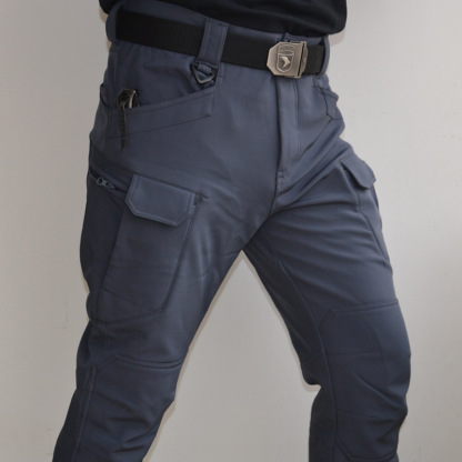 【🌟Fleece-Taktik-Hose🌟】Der gleiche Stoff wie beim US-Militär, leicht kratz- und abriebfest sowie wind- und wasserdicht！🔪❌