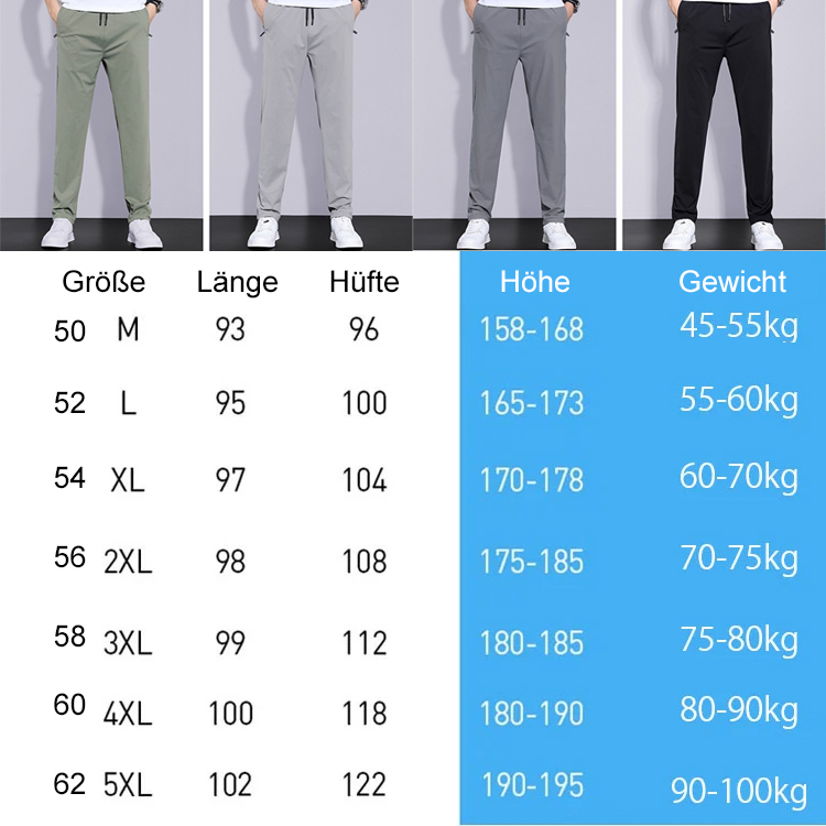【Ultradünne, atmungsaktive Sommer-Eishose】Drei Hosen für nur 49€!Neu 2024: Herrenjeans