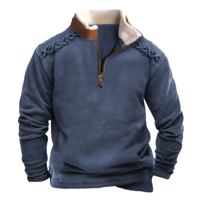 【🌟Neu für Winter 2024 Neuer Stil Herbst und Winter Lammwolle Sweatshirt🌟】🔥Importiertes Kaschmir aus Australien, kann 25 Grad Körpertemperatur auch bei -20 Grad Celsius halten✅
