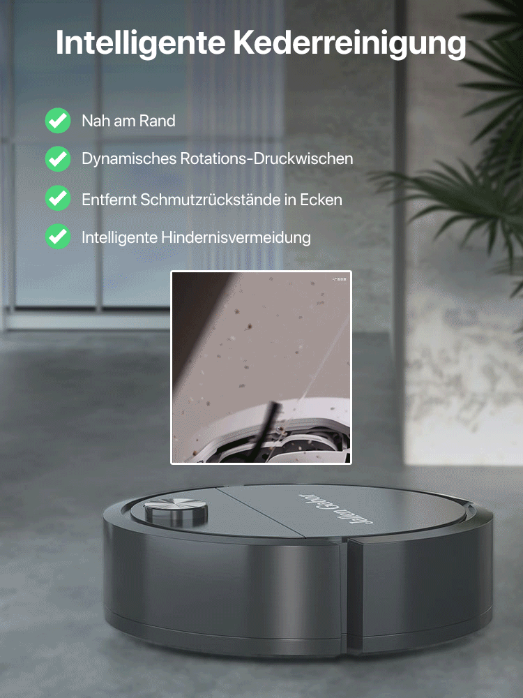 【💥 Einer kostet 39 Euro und der dritte nur 5 Euro! Der niedrigste Preis im Netz!🔥 】Niedriges Geräusch, leistungsstarker, desinfizierender Saugroboter