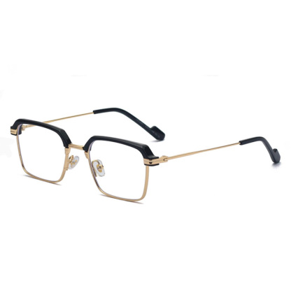 Neue Presbyopiebrille aus Metall mit Anti-Blaulicht