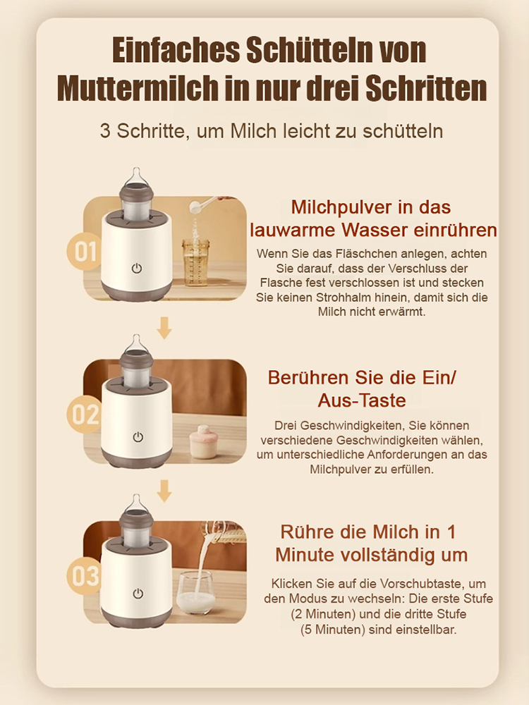 Elektrischer Milchshaker