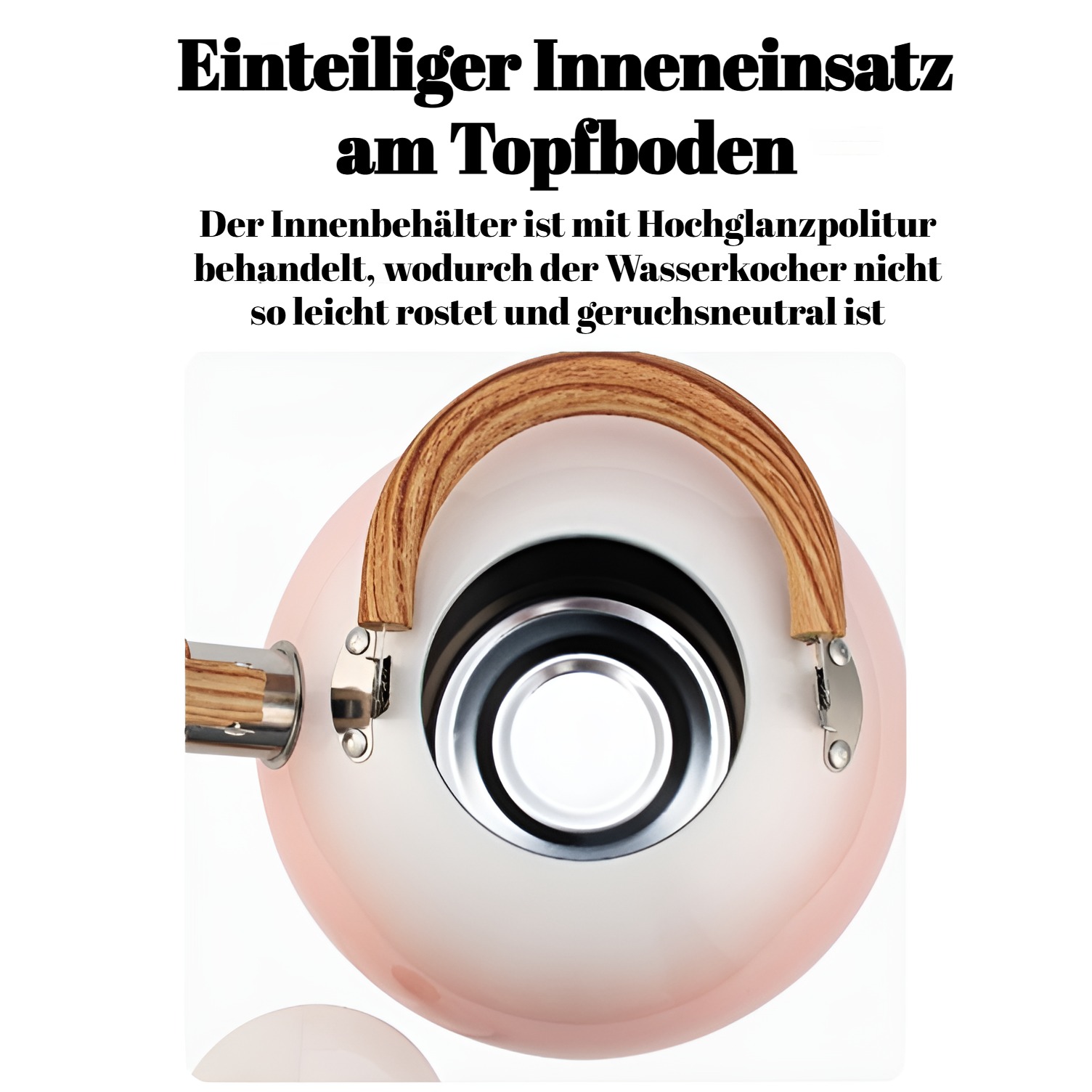 Flachboden Wasserkessel für effizientes Erhitzen