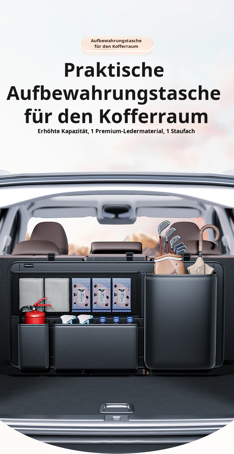 Auto-Kofferraum-Aufbewahrungsbox mit großer Kapazität