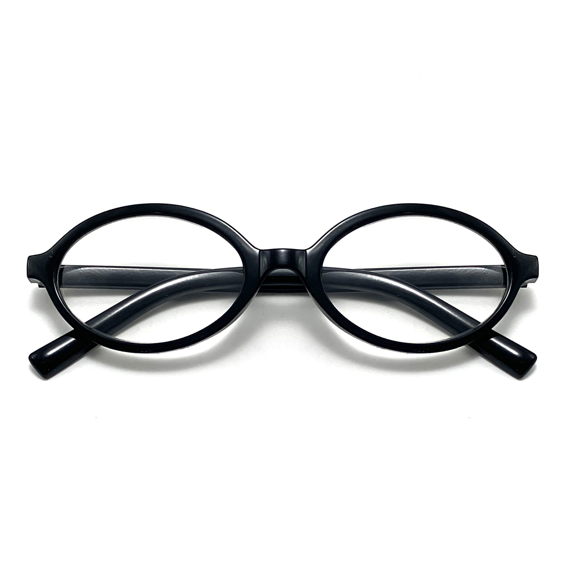 Oval Kleine Rahmen Retro Leopard Print Vegan Presbyterianische Sonnenbrille