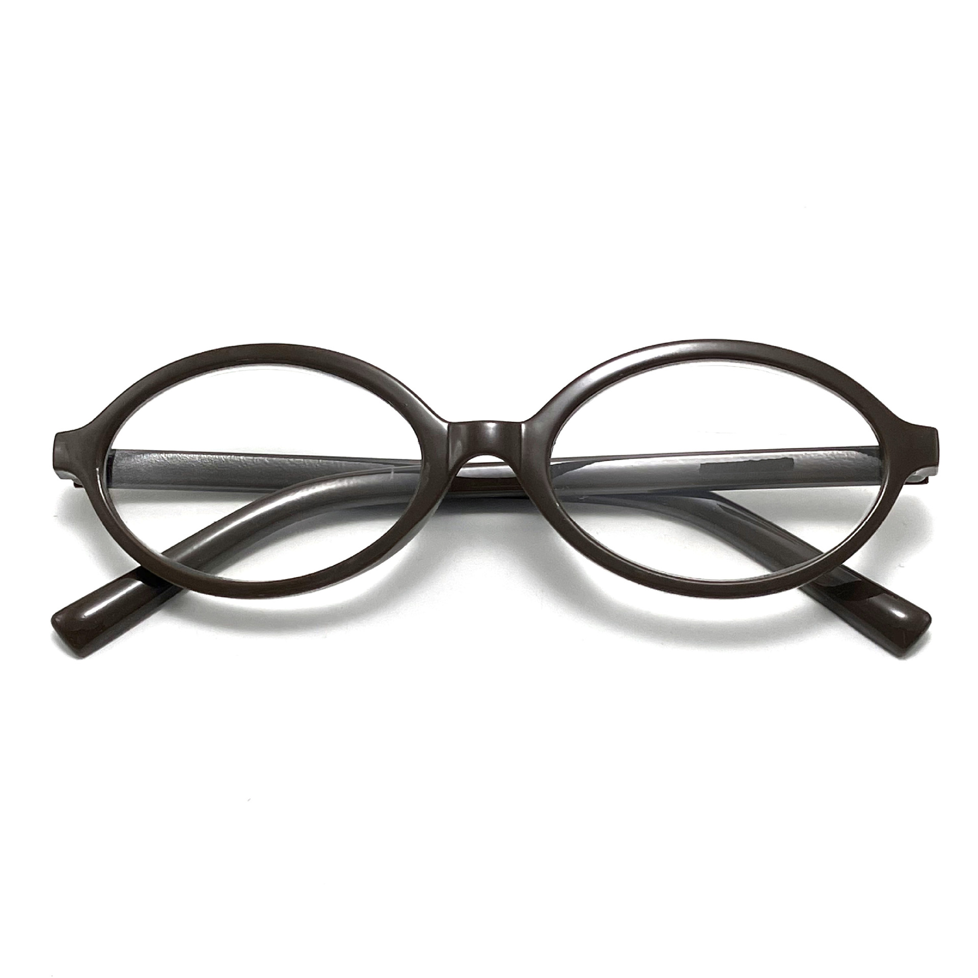 Oval Kleine Rahmen Retro Leopard Print Vegan Presbyterianische Sonnenbrille