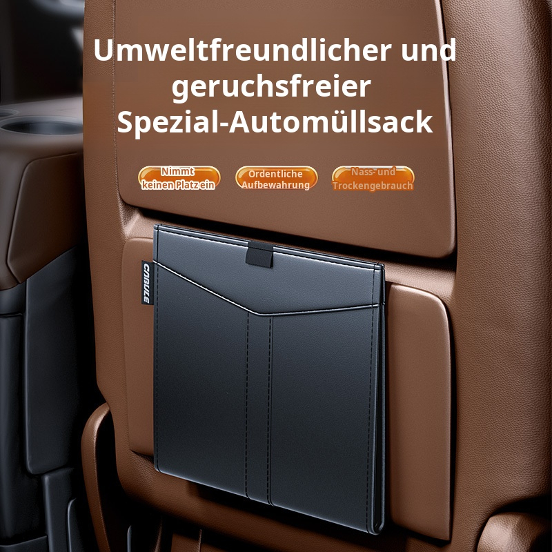 Auto-Müllsack, Auto-Mülleimer, hinten hängend, multifunktionale, kreative High-End-Aufbewahrungs-Rei