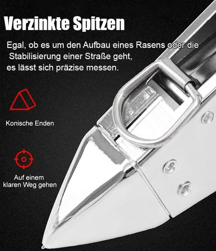 Lineal aus rostfreiem Stahl